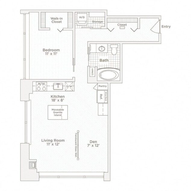 1 bedroom apartment for rent
