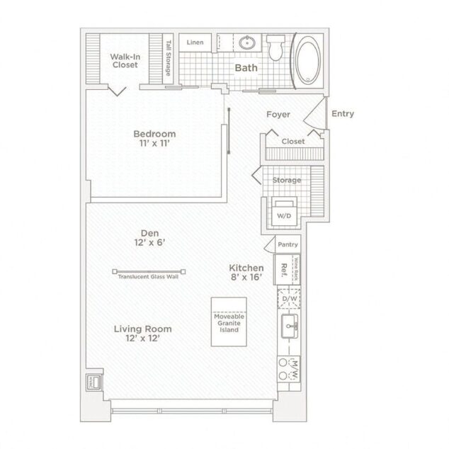 1 bedroom apartment for rent