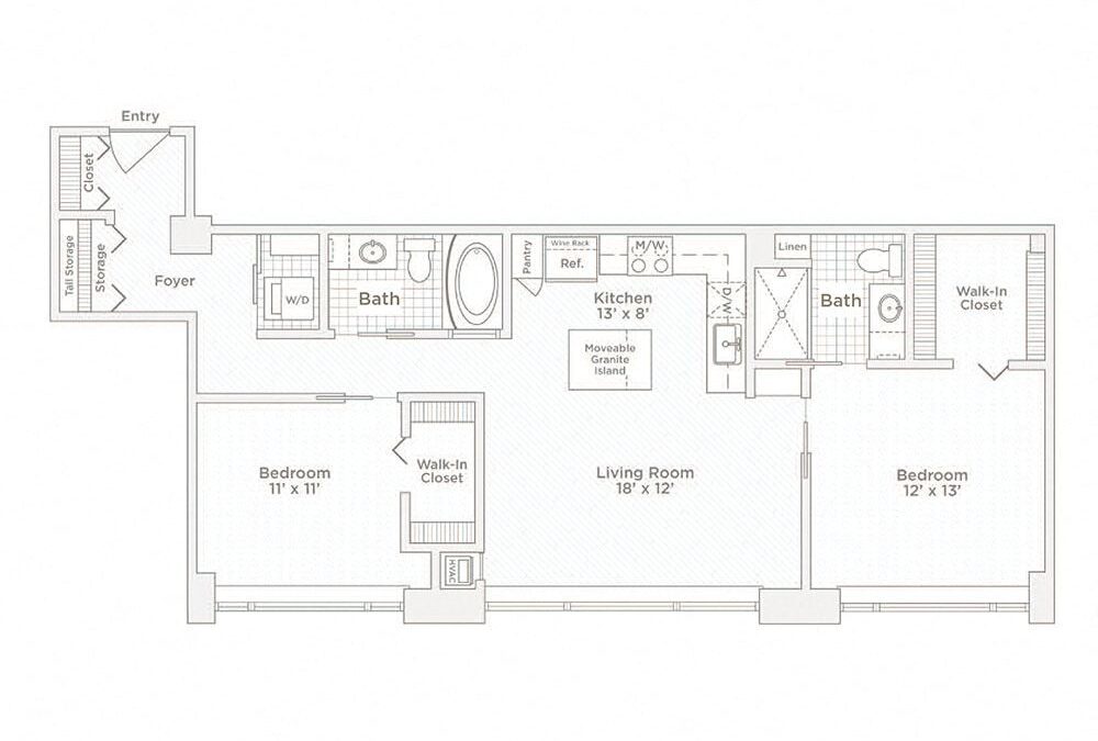 2 bedroom apartment for rent
