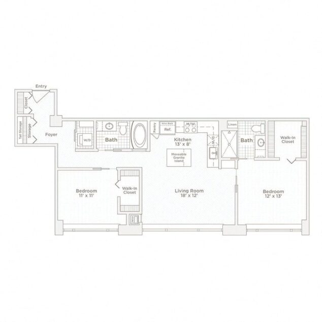 2 bedroom apartment for rent