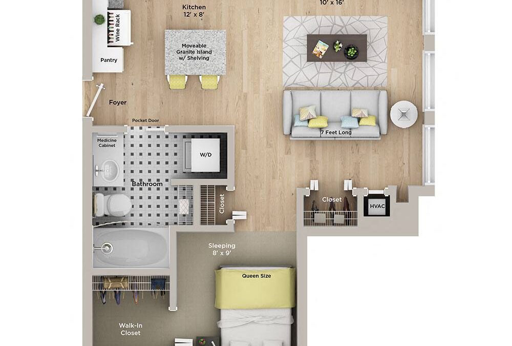 1 bedroom apartment for rent